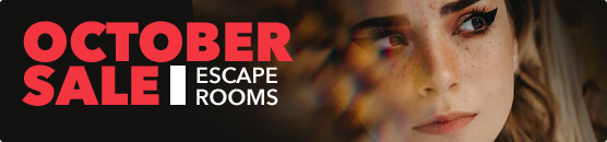 October Sale at AIM Escape Rooms London