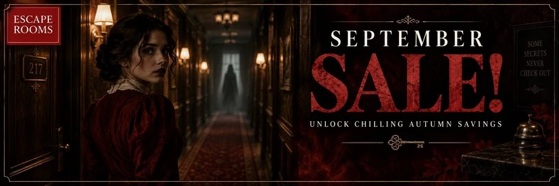 September Sale at AIM Escape Rooms London