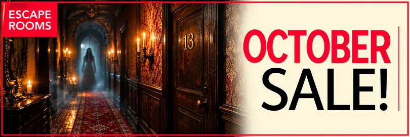 October Sale at AIM Escape Rooms London